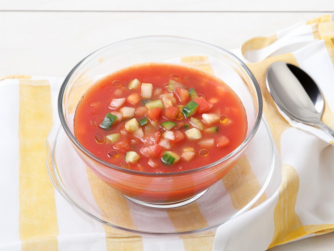 夏野菜のガスパチョ風スープのレシピ・作り方