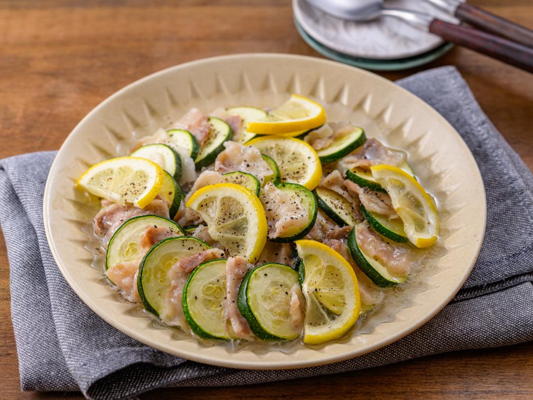 レンジで！だしレモン蒸し