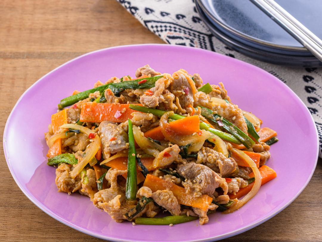 豚肉のプルコギ風（下味冷凍）のレシピ・作り方