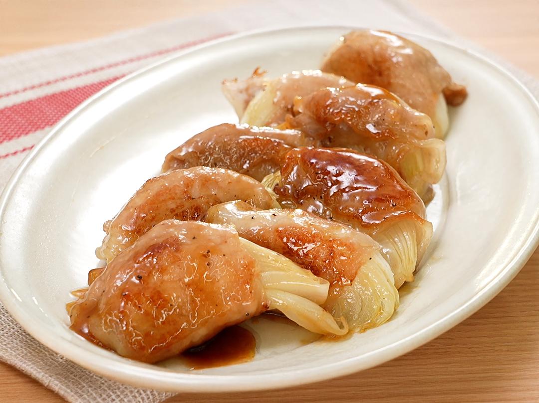 新玉ねぎの肉巻きのレシピ・作り方