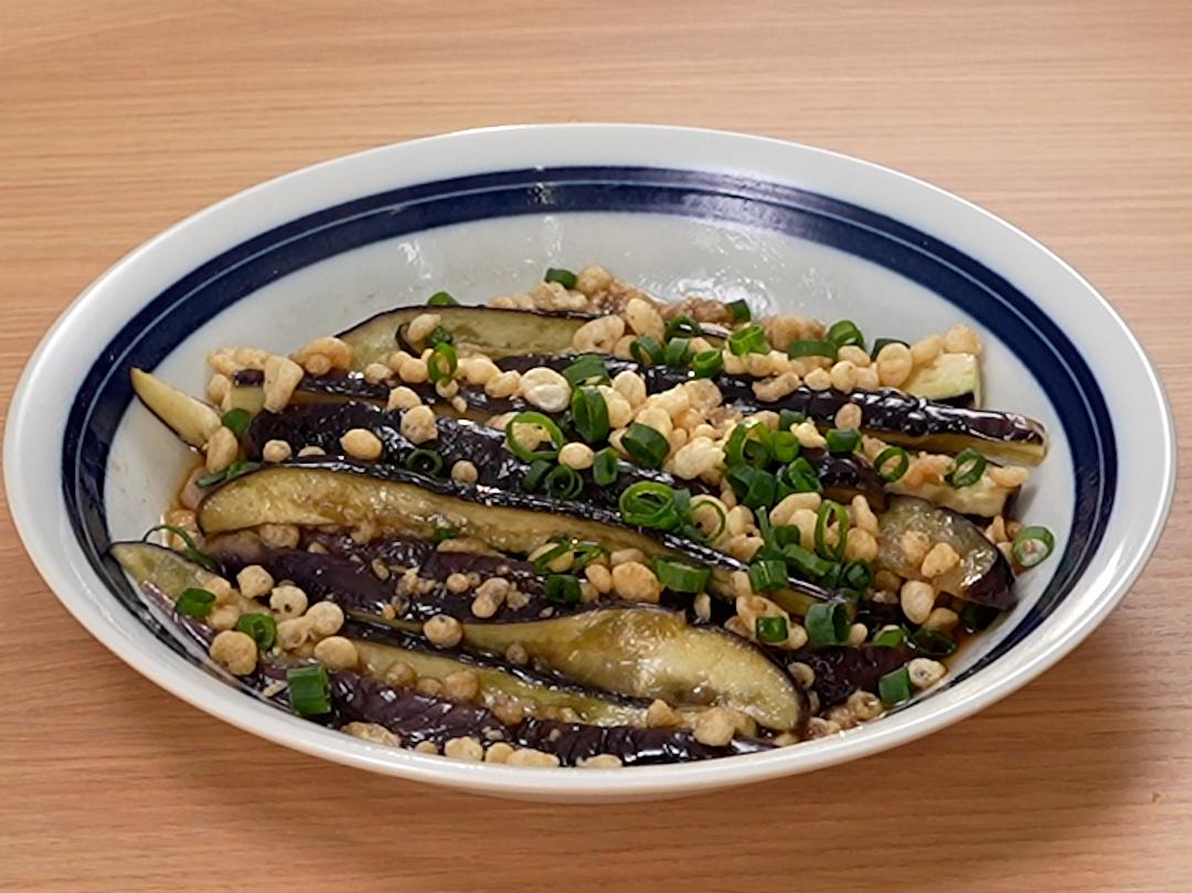 レンジで作る！なすのなんちゃって天ぷら