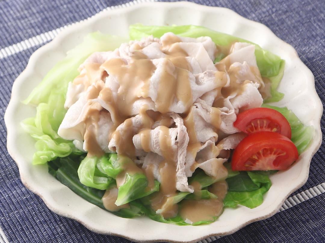 豚とキャベツの冷しゃぶ