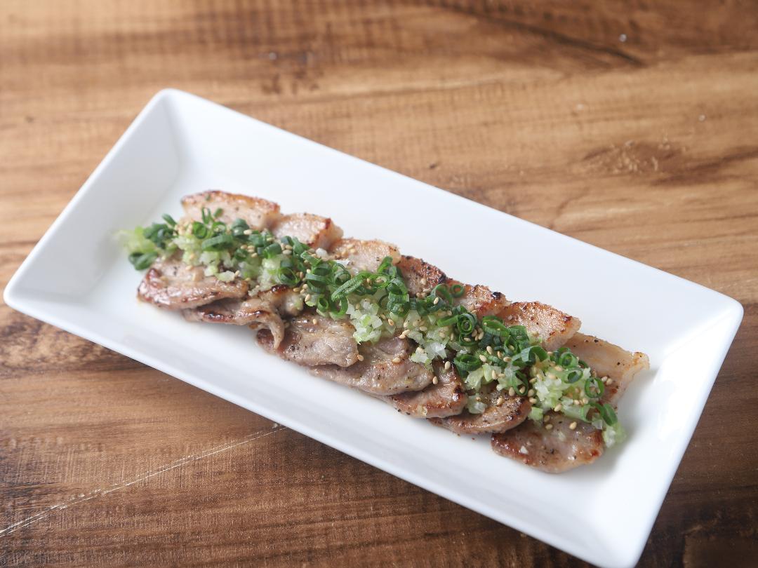 ゆずねぎ塩の豚カルビ