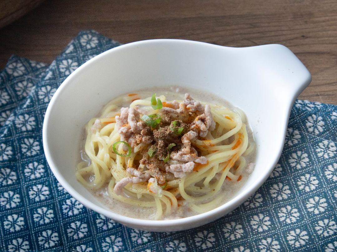 〆の花椒担々麺