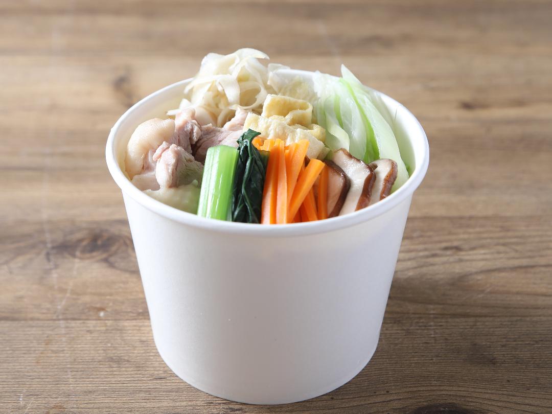 野菜をチャージ！ほっこり春雨スープ（鶏肉入り）
