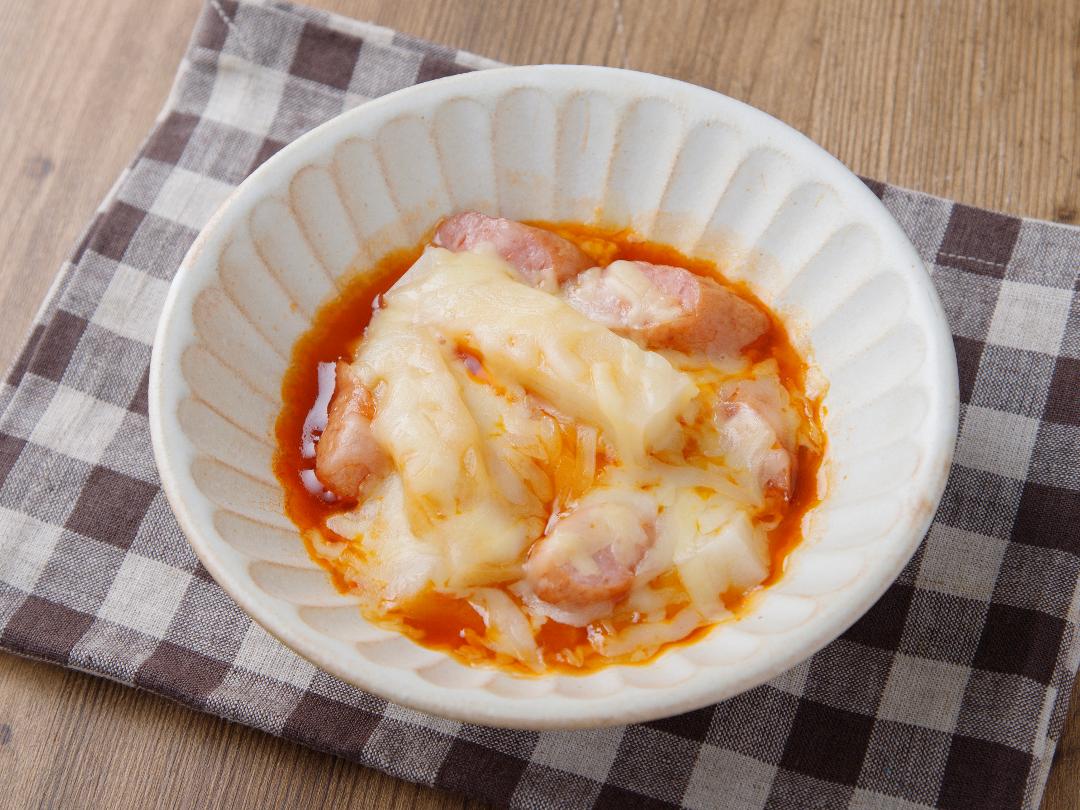 レンジで簡単！チーズトッポギ風のレシピ・作り方