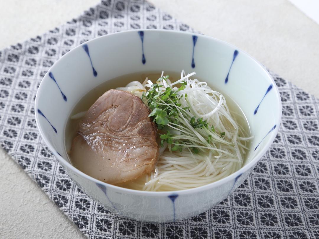 地鶏だしラーメン風そうめん