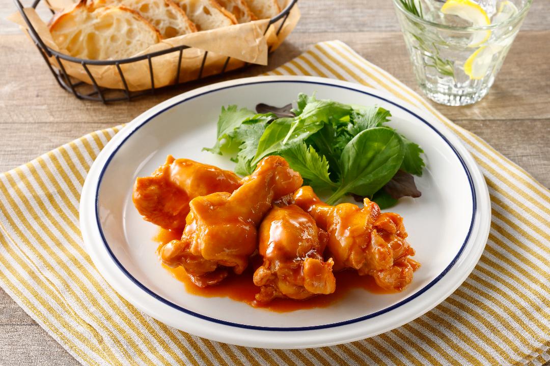 骨付き肉のトマト煮込みのレシピ・作り方