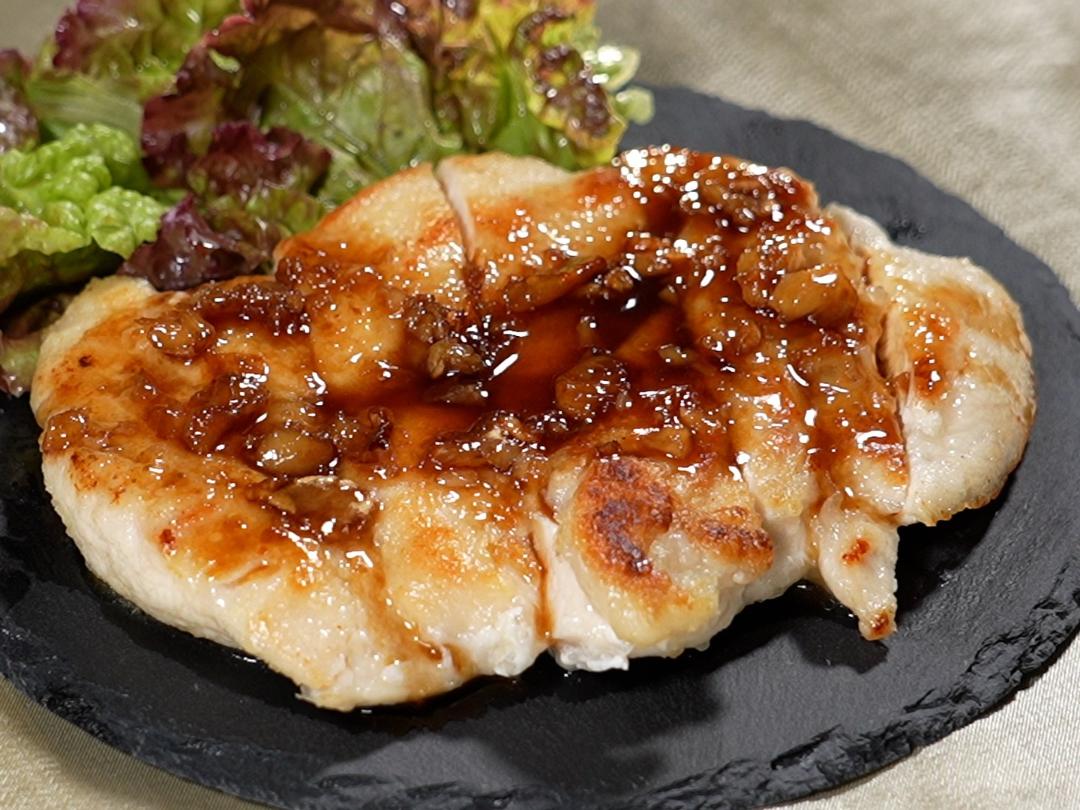 わさび香る鶏むね肉のステーキのレシピ・作り方
