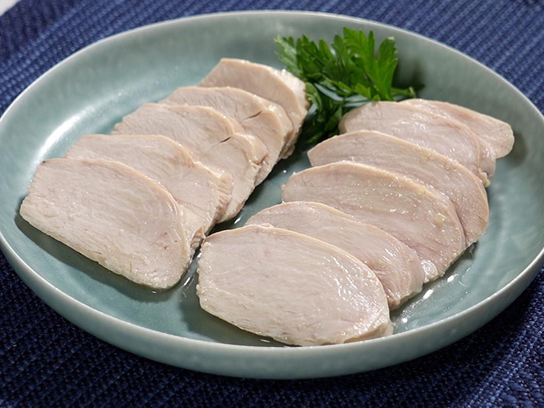 冷凍鶏胸肉で！塩チャーシューのレシピ・作り方