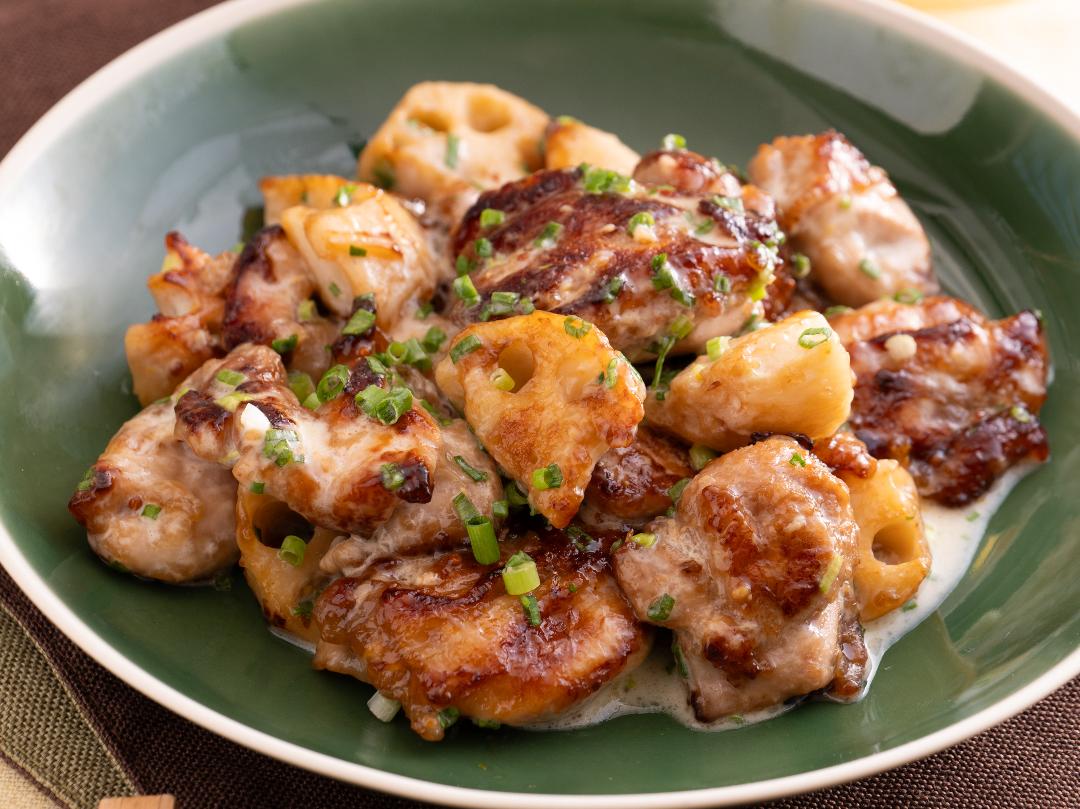 鶏肉マヨれんこん