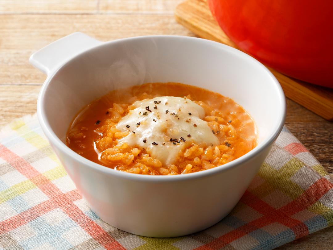 クラムチャウダー風トマトクリームリゾットのレシピ・作り方