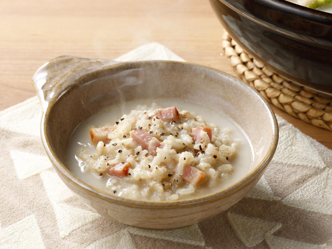 ごま豆乳リゾットのレシピ・作り方