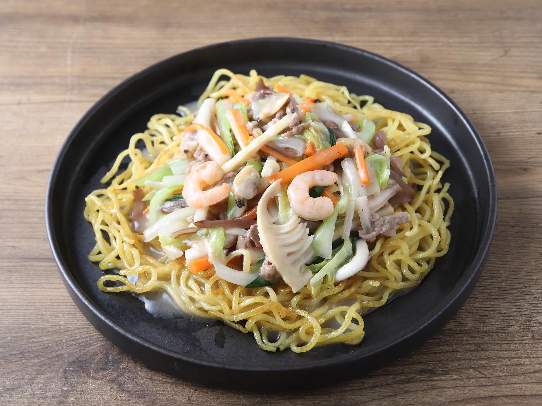 海鮮あんかけ焼きそば