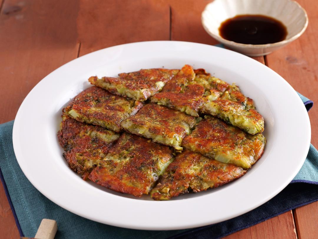 カリもちっ！ブロッコリーちぢみのレシピ・作り方