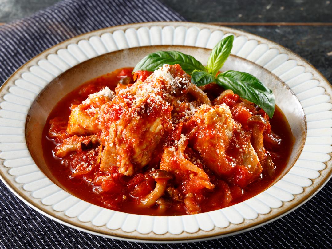 炊飯器でとろとろトマトチキン煮込みのレシピ・作り方