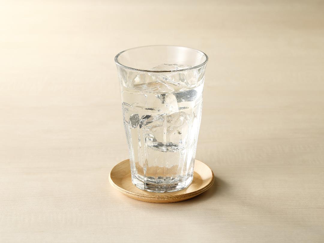 「おいしいビネガーケア　乳酸菌&りんご」水割りのレシピ・作り方