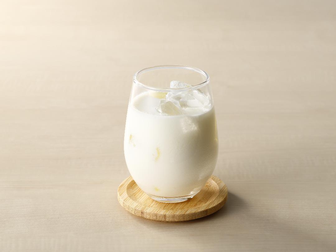 「おいしいビネガーケア　乳酸菌&りんご」ラテのレシピ・作り方