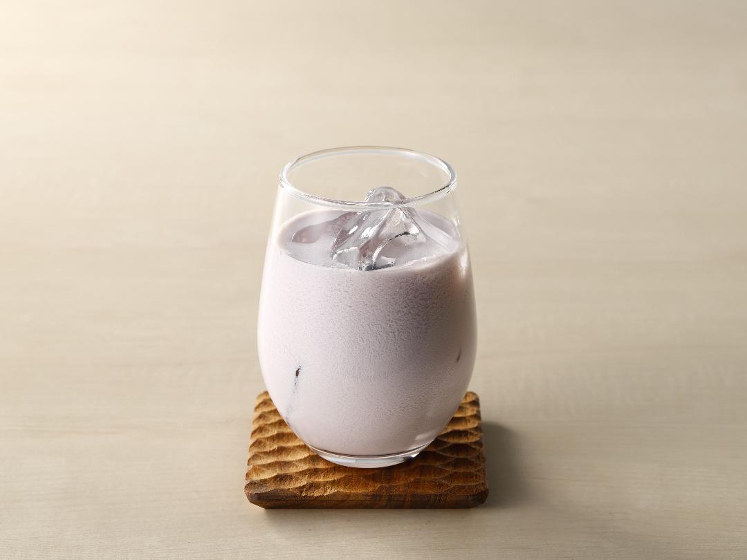 「おいしいビネガーケア　セラミド＆ざくろ」ラテのレシピ・作り方