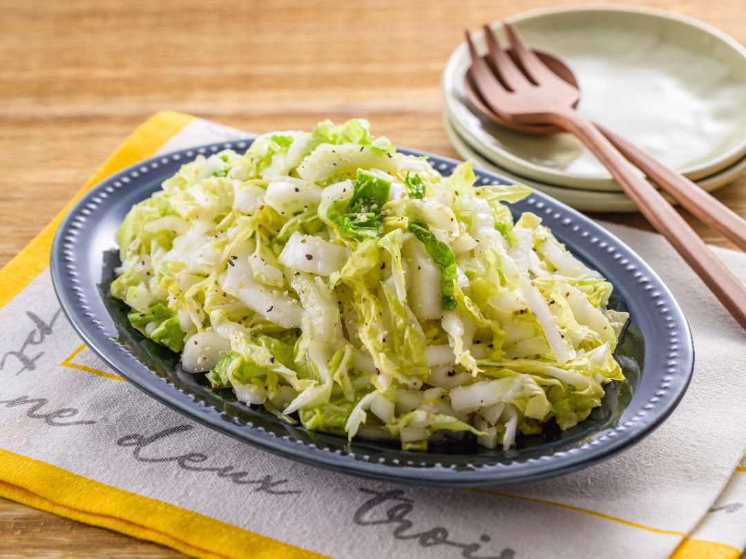 混ぜるだけ！シャキうま白菜の無限ペッパーサラダ