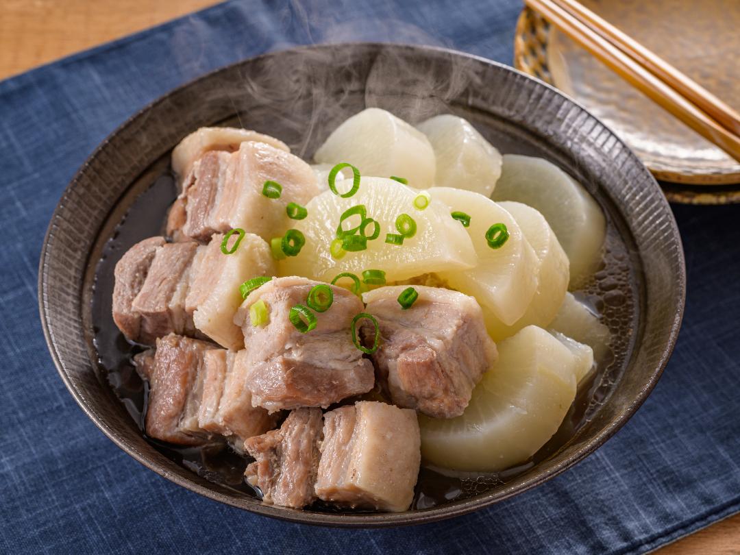 鍋でほったらかし！豚のだし角煮のレシピ・作り方