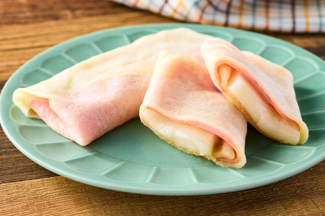 材料４つ！餅ハムブリトーのレシピ・作り方