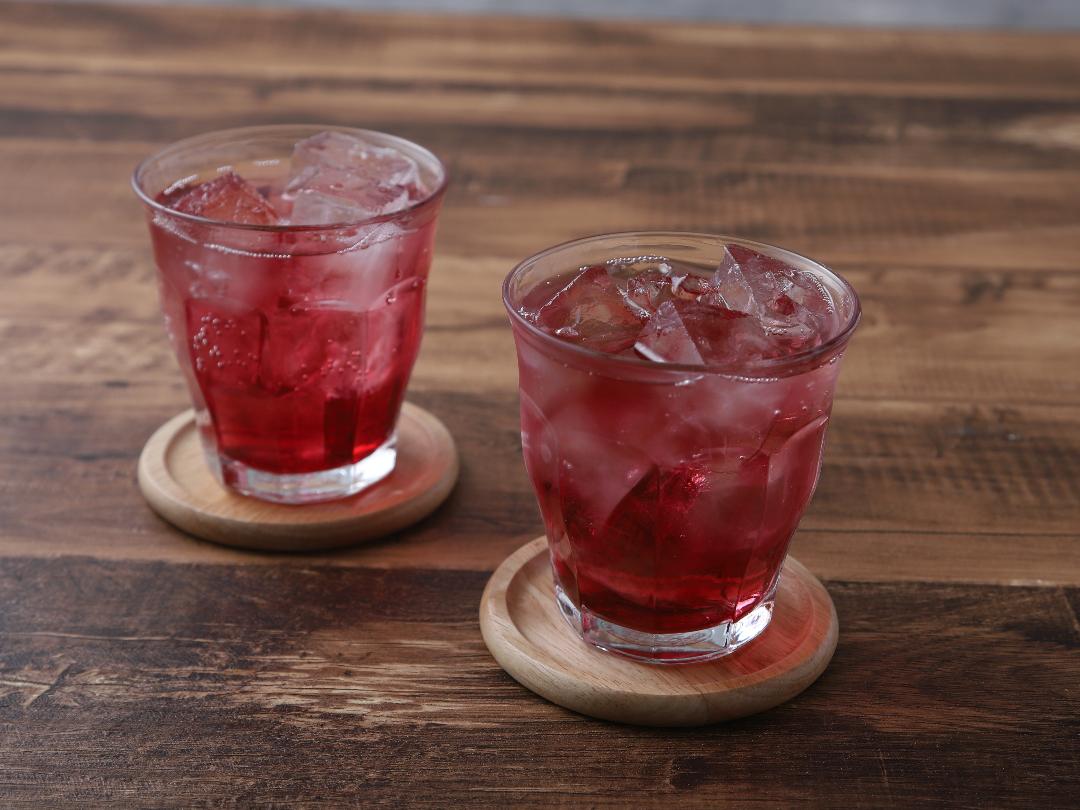 「フルーティス　ざくろ」サイダー割りのレシピ・作り方