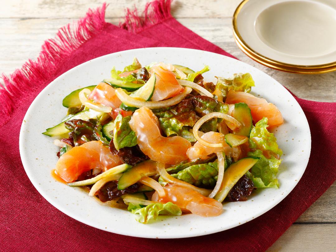 韓国風海鮮サラダのレシピ・作り方