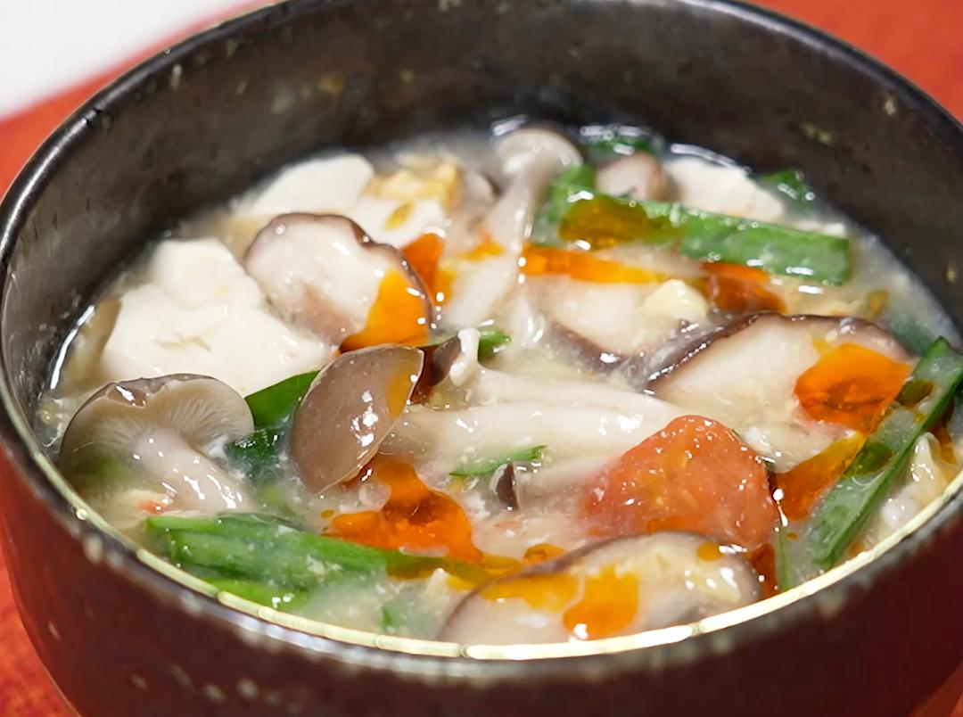 お豆腐酸辣湯のレシピ・作り方