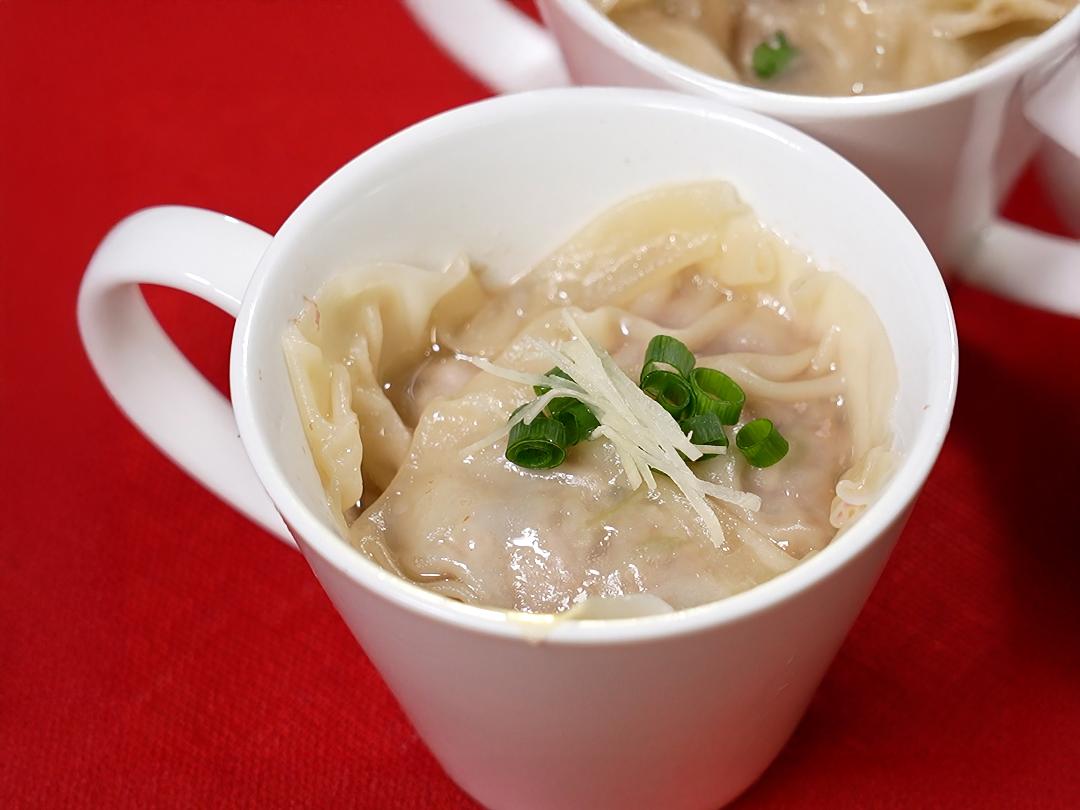 レンチンで！肉汁じゅわ～包まないマグカップ小籠包のレシピ・作り方