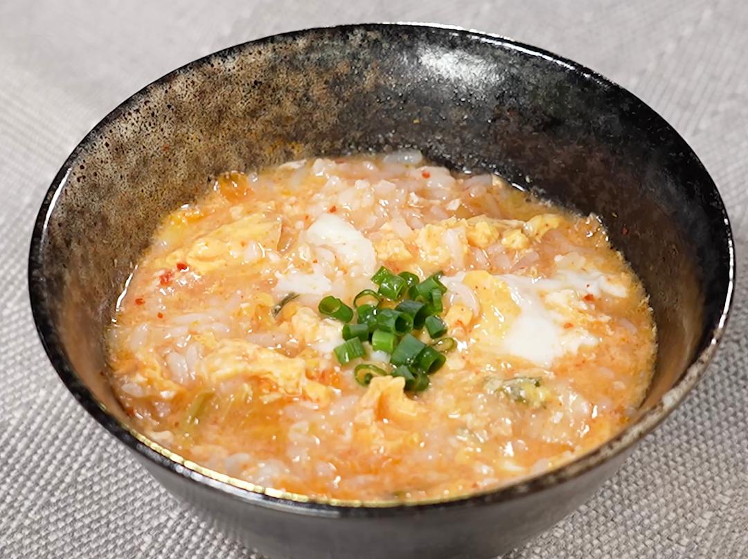 レンチンで！キムたま雑炊