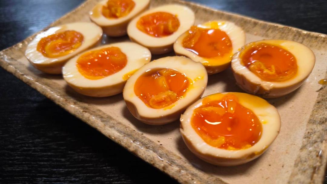 【リュウジさんコラボ】「かおりの蔵　丸搾りゆず」で漬ける味玉のレシピ・作り方