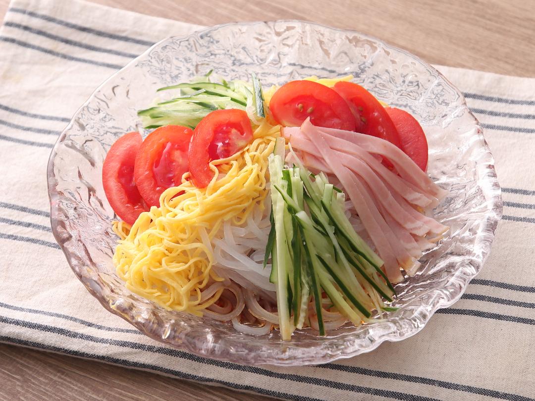 マロニーちゃんで作る！　冷やし中華風のレシピ・作り方