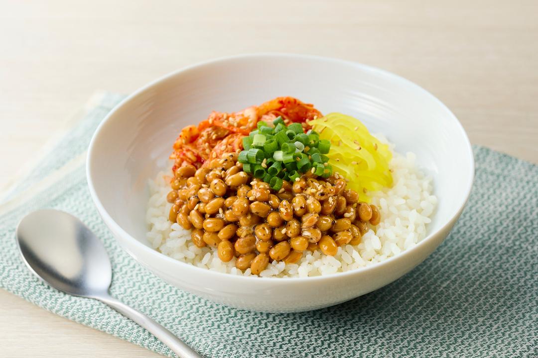 チュモッパ風納豆丼