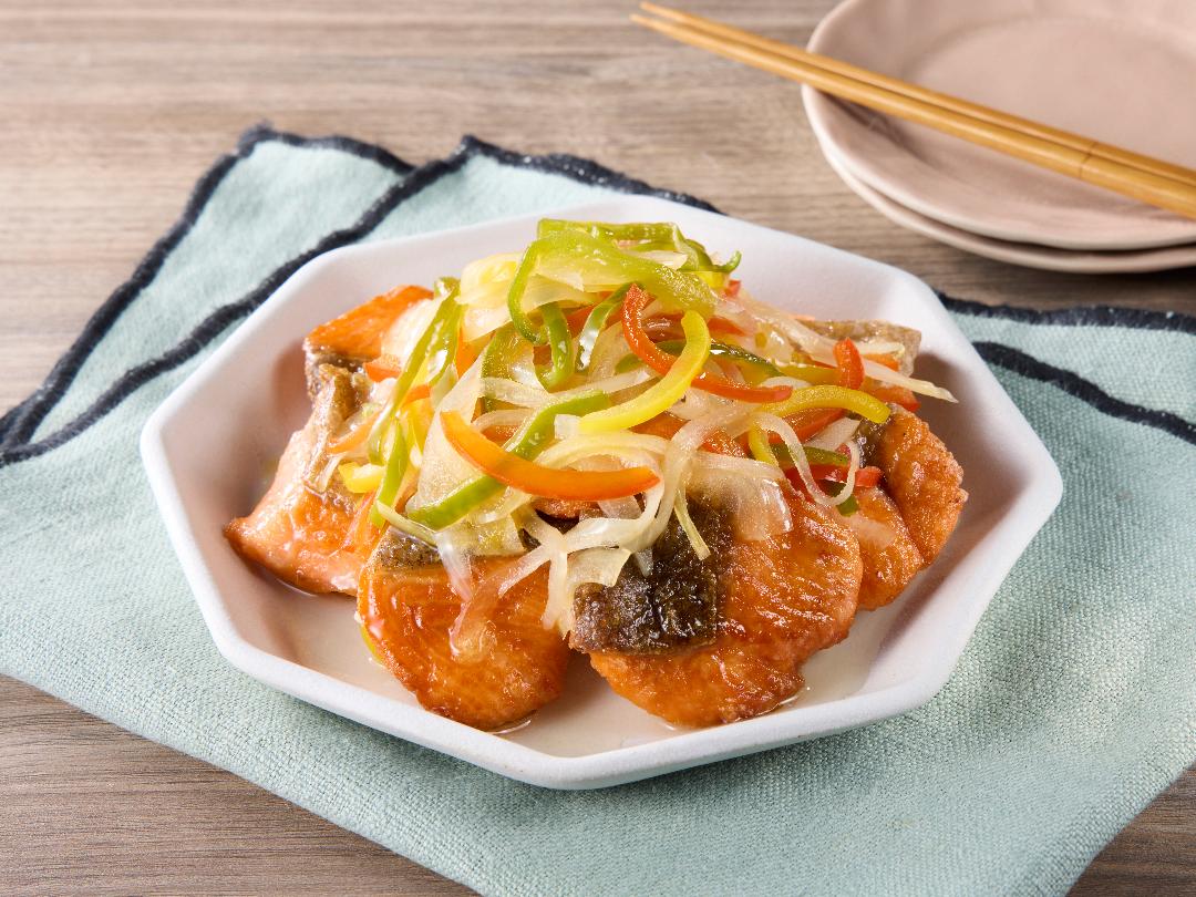 鮭のカンタン南蛮漬け風のレシピ・作り方