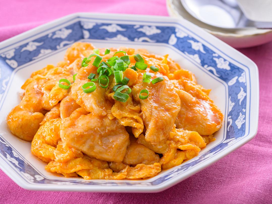 ふんわり卵の辛くない鶏チリのレシピ・作り方