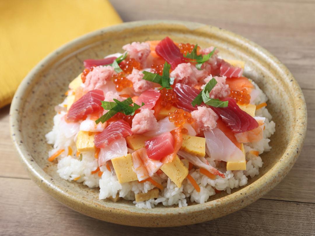 彩りバラちらし（五目）のレシピ・作り方