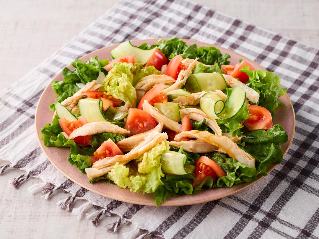 トマトとチキンのサラダのレシピ・作り方