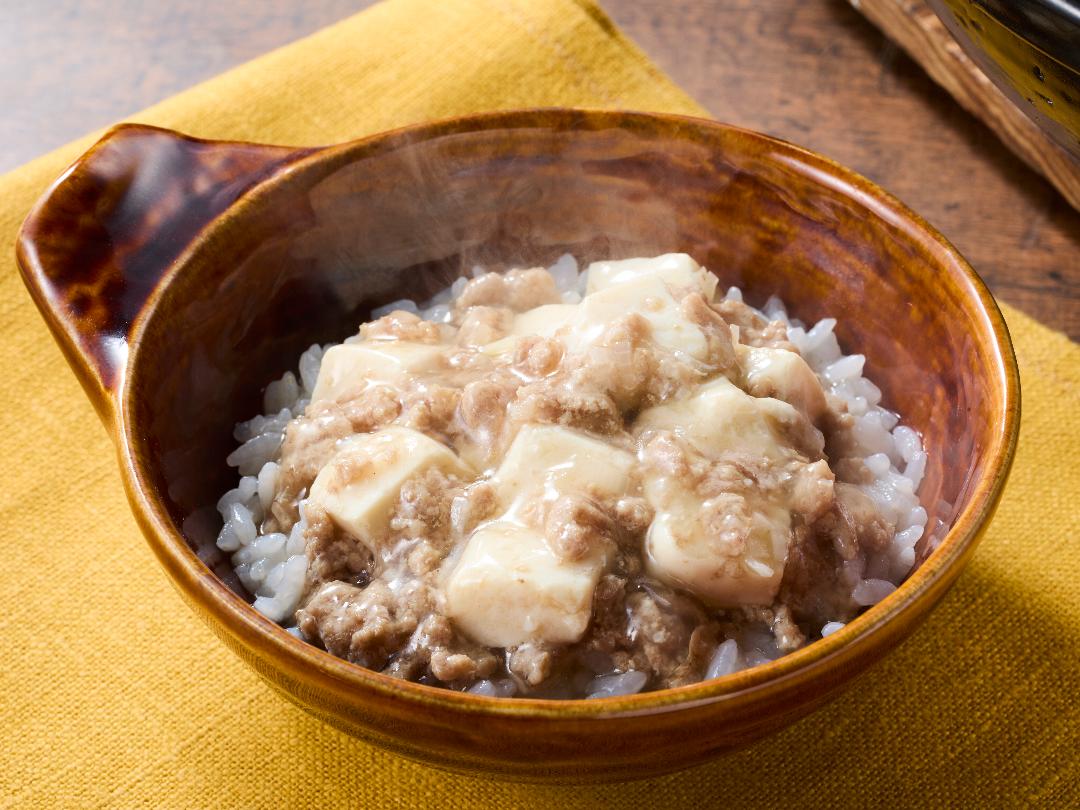 〆の白麻婆豆腐丼のレシピ・作り方