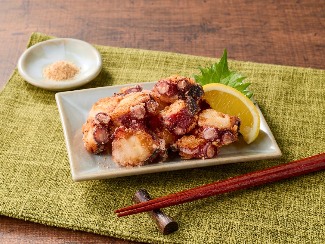 タコのぽん唐揚げ