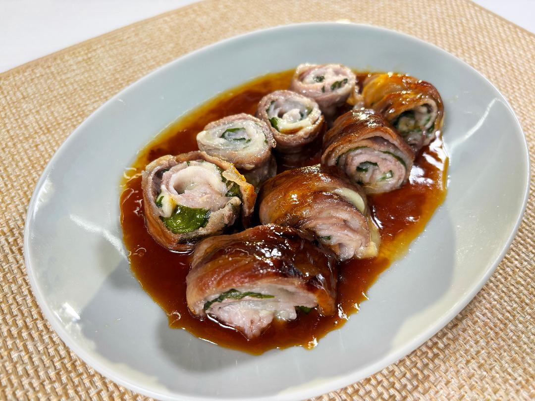 青じそチーズのてりうま肉巻きのレシピ・作り方