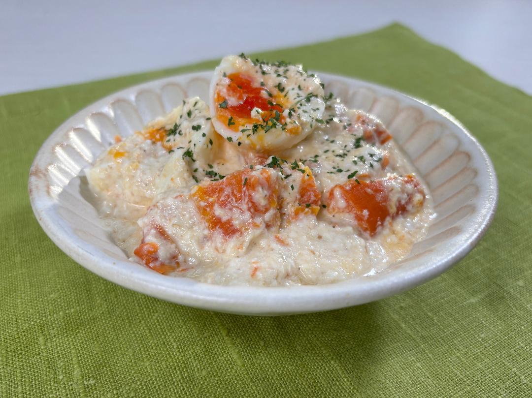 混ぜるだけ！豆腐のクリーミーサラダのレシピ・作り方