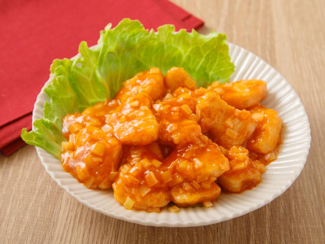 鶏むねチリソースのレシピ・作り方