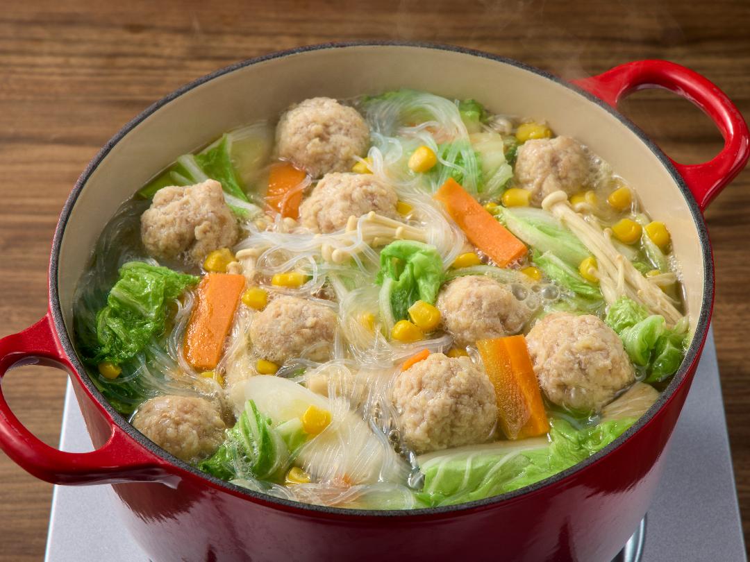 中華スープ風鍋のレシピ・作り方