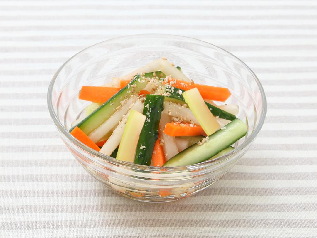 いろいろ野菜のゆず風味浅漬けのレシピ・作り方