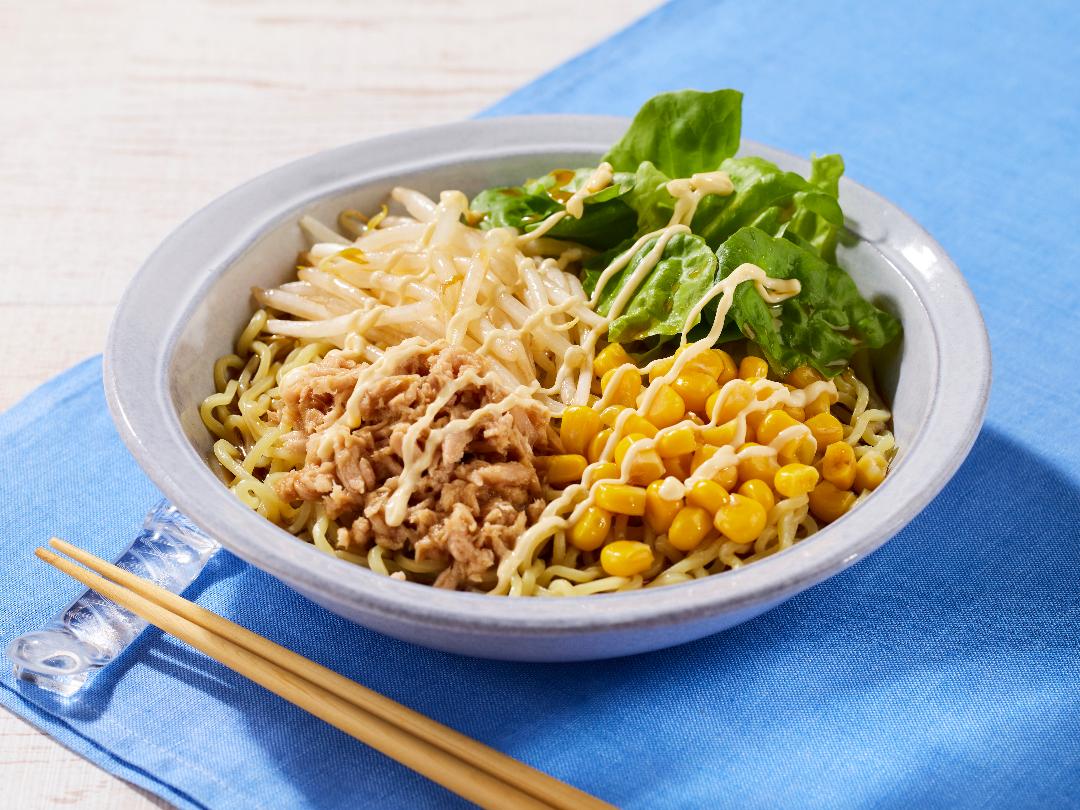 ツナマヨ冷やし中華のレシピ・作り方