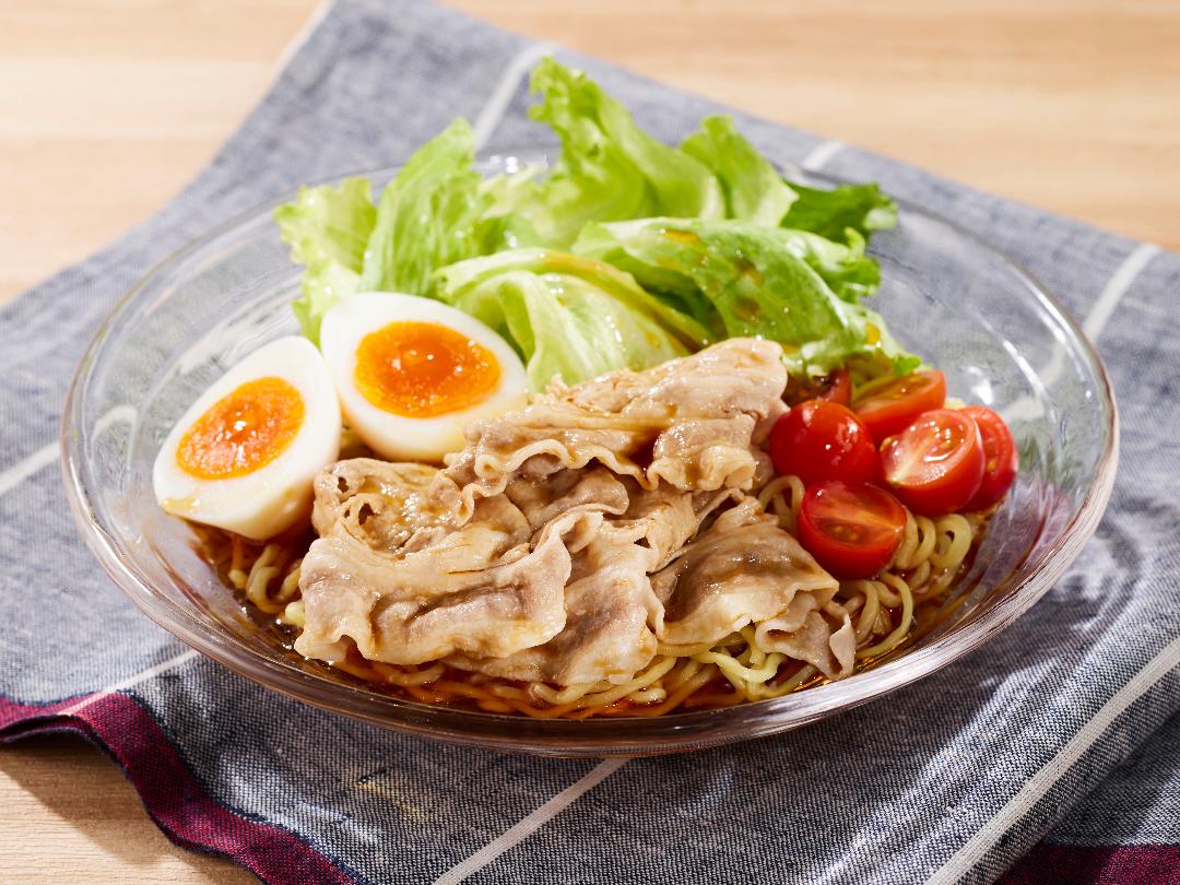 豚しゃぶ冷やし中華のレシピ・作り方