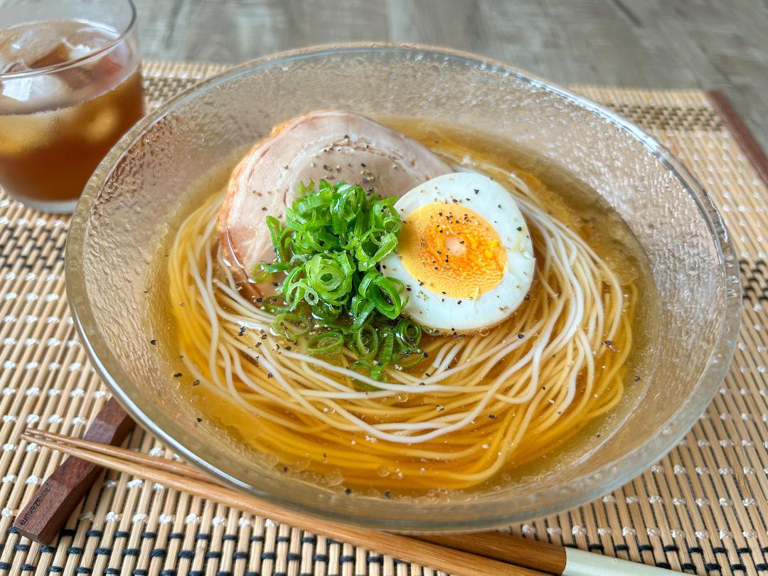 めんつゆで！ひんやり醤油そうラーメンのレシピ・作り方