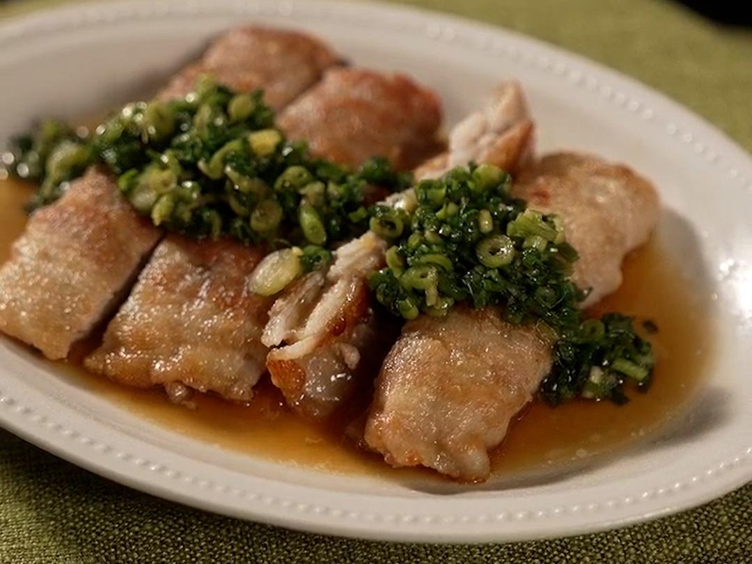 豚バラ油淋鶏のレシピ・作り方