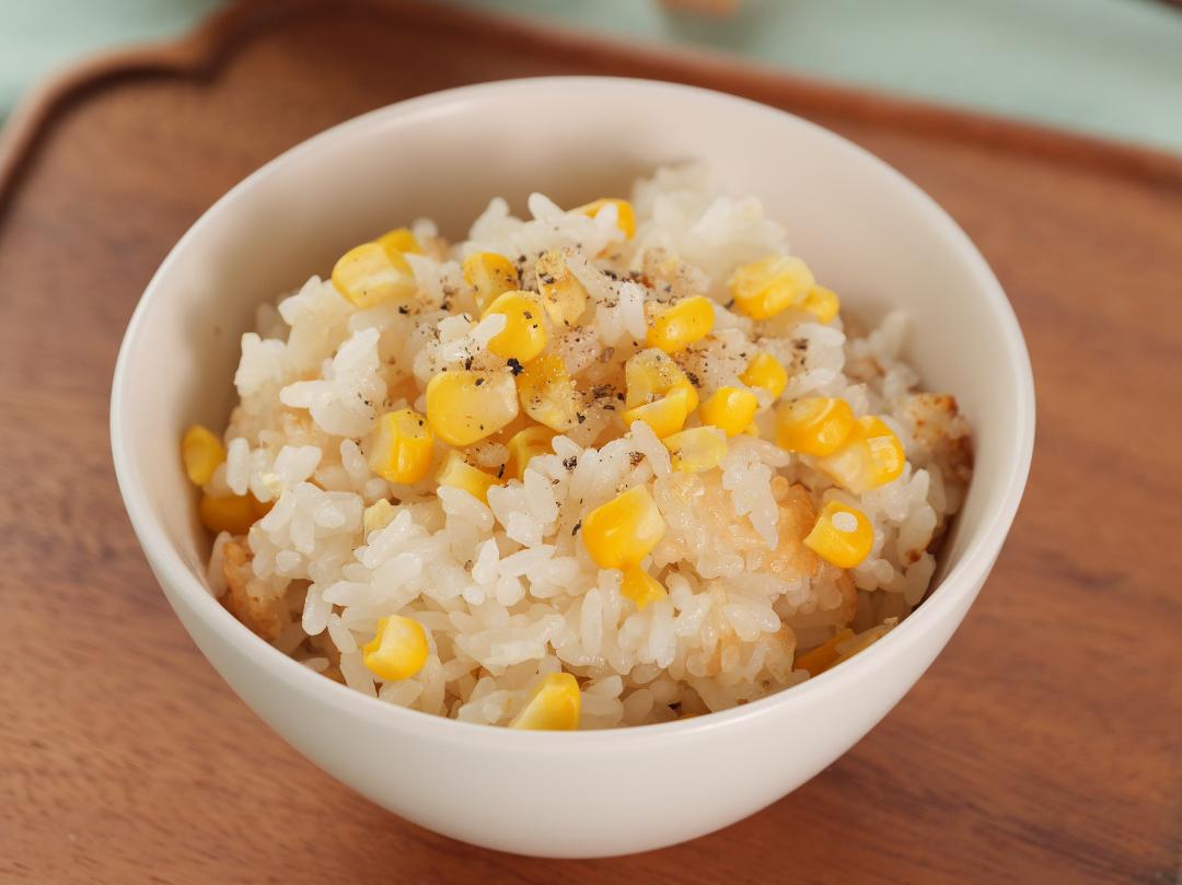 白だしが決めて！とうもろこしご飯のレシピ・作り方